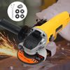 YqsIbth 6pcs Angle Grinder Attachments, M14 Thread Self-Locking Plate, Spanner Key, Inner/Outer Flange, Quick Release Shaft Nuts for 125mm Angle Grinders
