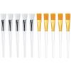 HAMILO Flat Brush Makeup Liquid Foundation Flat Brush Set of 10