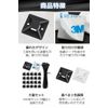 fogman Cable Ties Cable Ties Cable Straps Wiring Ties 100pcs Set (Black)