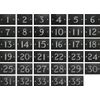 House Sign - Engraved Slate House Number - 1 to 99. Same Day Dispatch