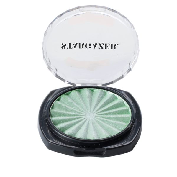 Star Pearl Eye Shadow Envy Green. Un'ombra di perla ad alta brillantezza che può essere utilizzata come evidenziatore.