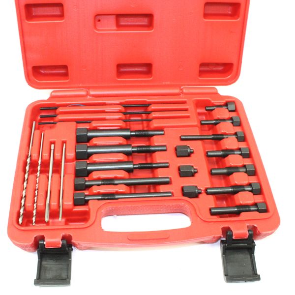 22pc Glow Plug Electrodes Removal Tool Set M8 & M10 Glow Plugs Threads