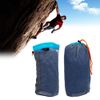 Nylon Mesh Stuff Storage Sack Drawstring Mesh Bag for Camping Hiking (XXL-Random Color)