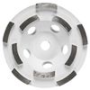 Bosch DC4510HD 4-1/2 in. Double Row Segmented Diamond Cup Wheel