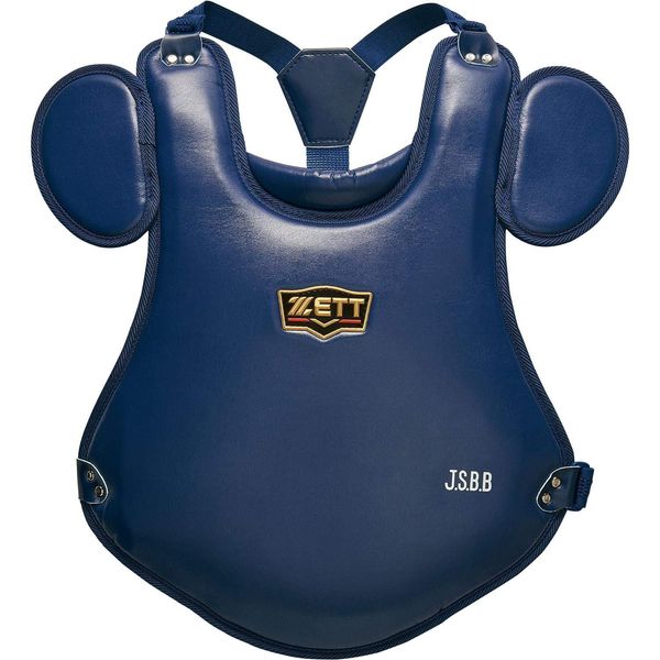 ZETT BLP7010 Boys Soft Baseball Catchers Gear Pro Status Catcher Protector Seiji Kobayashi Player Type Navy (2900) [Made in Japan]