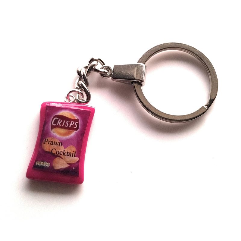 Purple Petals Jewellery Box Handmade Miniature Prawn Cocktail Crisp ...