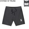 FORMER サーフトランクス SYSTEM 19’ TRUNK BLACK 25SS 31インチ