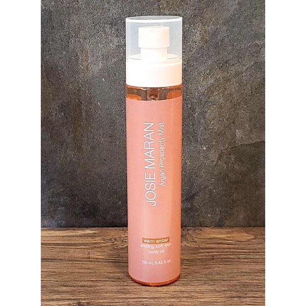 Josie Maran Prosperity body oil mist ~ Warm Amber ~ 6.42 oz, nwob