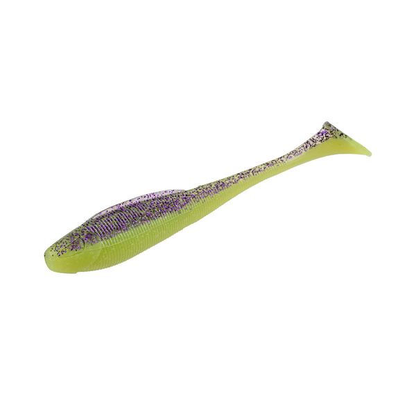 ZECK - Angelköder, Kunstköder, Gummifisch - BA Sexy Swimmer | 6cm - Purple Chartreuse | 10 STK.
