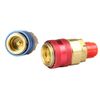 Quick Connector Adapter Coupler Auto A/C Manifold Gauge Low/High AC HVAC Adapter