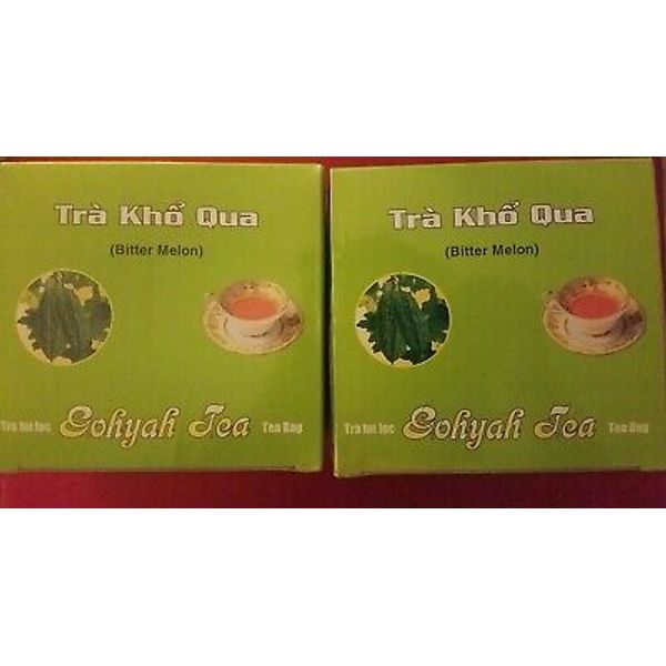 2 PACK BITTER MELON TEA /GOHYAH  TEA ( 100 BAGS)
