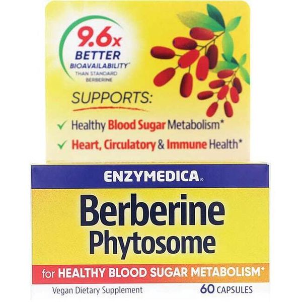 Enzymedica Berberine Phytosome 60 Caps