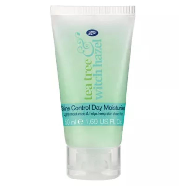Boots Travel Mini Tea Tree & Witch Hazel Shine Control Day Moisturiser 50ml