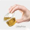 48 PCS (3 Pack) Clear Shot Plastic Disposable Portion Cups With Lids In Bag 4 Oz