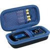co2CREA Hard Case Compatible with Bosch GLM100-23 100 Ft/Bosch GLM165-40 165 Ft Blaze Distance Measure (Black Case + Inside Blue + Blue Zipper)