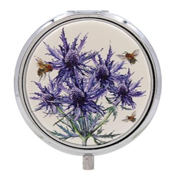 Thistles Design Pill Box