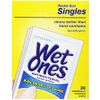 Wet Ones Antibacterial Thick Moist Towelettes, Citrus Scent, Singles, 24 ct