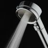 LaserJet Hand Shower Head – 2 Water Filters & Pause Switch – Chrome Finish
