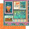 Graphic 45 Let's Get Artsy - Collection Pack and Patterns & Solids Pack - 12x12 Decorative Papers - 2 Items
