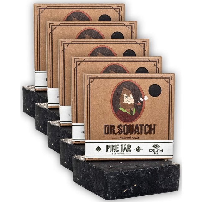  Dr. Squatch All Natural Bar Soap for Men with Zero Grit, 3  Pack, Cedar Citrus : Beauty & Personal Care