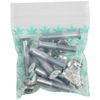 Dime Bag Hardware Skateboard Mounting Nuts and Bolts 1" Phillips - White