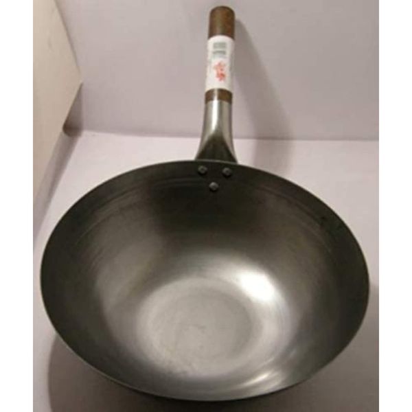 Wok Carbon steel 14