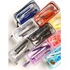 Kept Raymay KPF902R Fujii Pencil Case, Clear Pen Pouch, Red