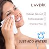 Soft Disposable Fast Dry Wipes, Daily Facial Cleansing Cloths,Dry Face Towel Also used as Baby Care, Cleansing Towelettes, Makeup Remover