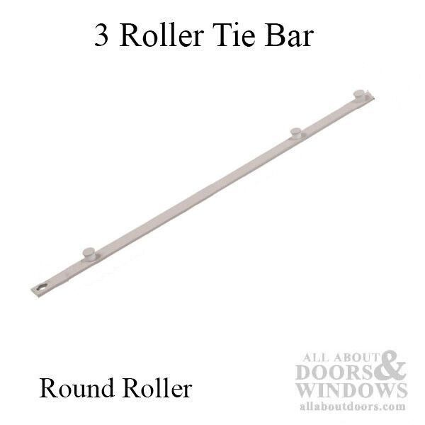 Truth Hardware 3 Roller Tie Bar assembly ( Drive Bar) 33-3/4"