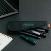penco Flat Pen Case Pencil Case Orange