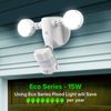 SANSI LED Security Light Waterproof Flood Light with Motion Detection 2000LM 15W