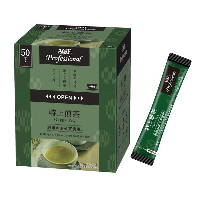 AGF Professional Special Sencha Cup 50 Bottles [Stick Tea] [No Tea Bag Required]