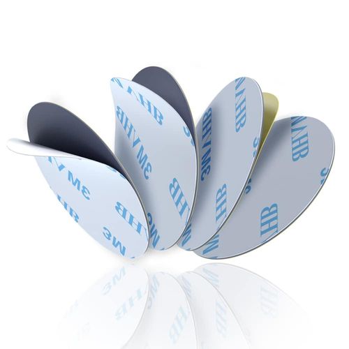 Sticky Mounting Circle Dots – 1.38" Double-Sided Adhesive Pads, Pack of 4 – Compatible with 3M for Secure Phone Holder, Camera Stands, and Versatile Mounting Applications