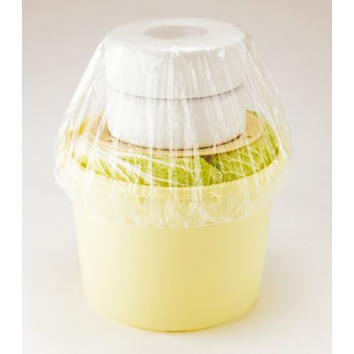 Risu Pickle Press Lid for Model 10 Pickling Crock, Round, Ivory