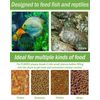AquaMiracle Automatic Fish Feeder - Timer Dispenser for Aquarium, Adjustable Volume for Granules, Pallets, Strips - Vacation Feeder