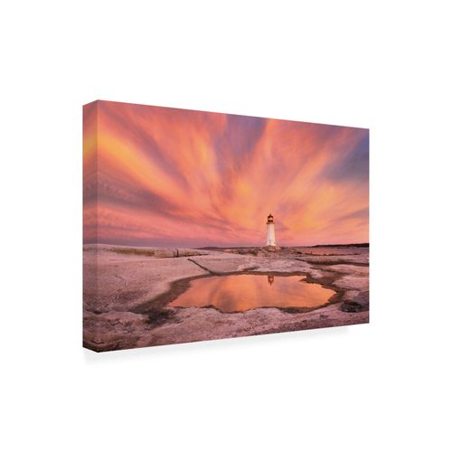 Trademark Fine Art, 12x19 Peggys Cove Nova Scotia by Alan Majchrowicz