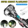 Rechargeable LED Flashlight Tactical Police Super Bright Torch 3 Mode Light