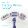 Gillette Venus Women's Razor Blade Refills, Swirl, 6 Count