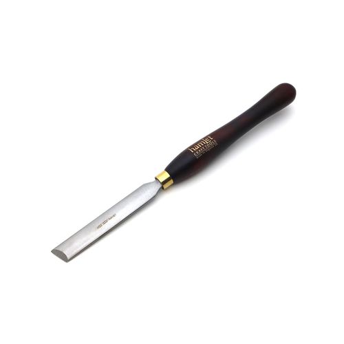 Hamlet Craft Tools Oval Skew Chisel (HCT098) by Henry Taylor, 1" Wide x 1/4" Thick Blade, M2 HSS, 16-3/4" Overall Length