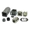 Harting Connector Kit, Wire to Wire, 3Pos+Pe - 10200030001