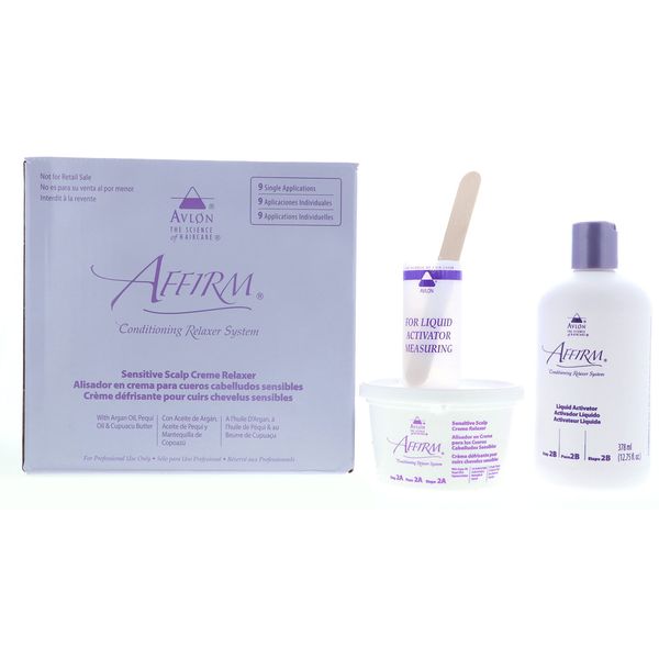 Avlon - Affirm Moisture Plus Sensitive Scalp Relaxer 9 Pack