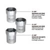 Powerbuilt 7 Piece Wheel Bearing Locknut Set - 648642