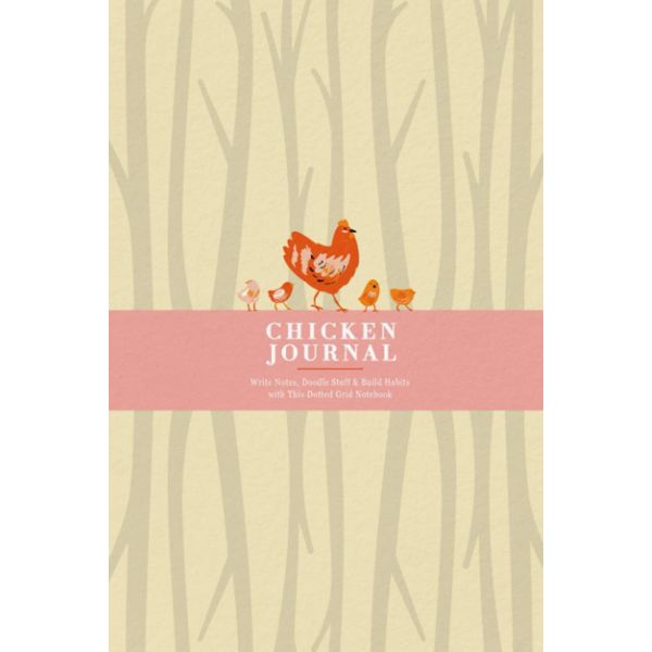 Chicken Journal: Write Notes, Doodle Stuff & Build Habits with This Dotted Grid Notebook | Chicken on a Walk