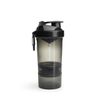 Smartshake Original 2GO Shaker Cup with 600 ml Capacity, Gun Smoke Black