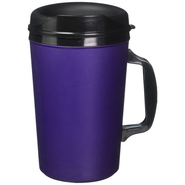 GAMA Electronics 20 Oz Thermoserv Foam Insulated Coffee Mug - Purple