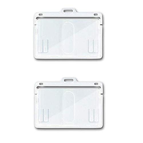 Sonic NF-573-1 ID Card Display Surface, Hard Type, Holds 2 Cards, Set of 2