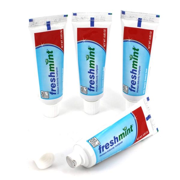 36 Tubes of Freshmint® .85 oz. Premium Anticavity Fluoride Toothpaste with Safety Seal (ADA Accepted)