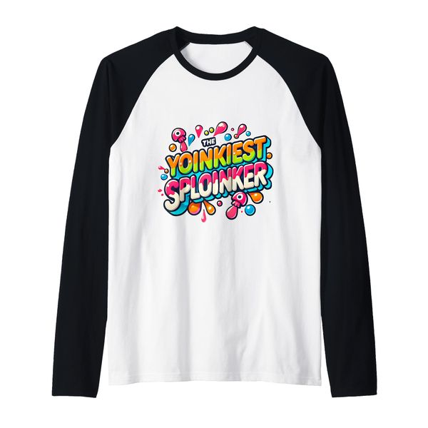 Yoinkiest Sploinker and Yoinky Sploinky Dance Meme Raglan, black, S