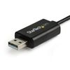 StarTech.com 1.8m RJ45 to USB Cisco Compatible Console Cable for Cisco, Juniper, and Many Other Devices, Windows, Mac, Linux, ICUSBROLLOVR
