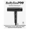 BaBylissPRO Nano Titanium Matte Black Light Ionic High-Speed Dryer | BNTC9200MB